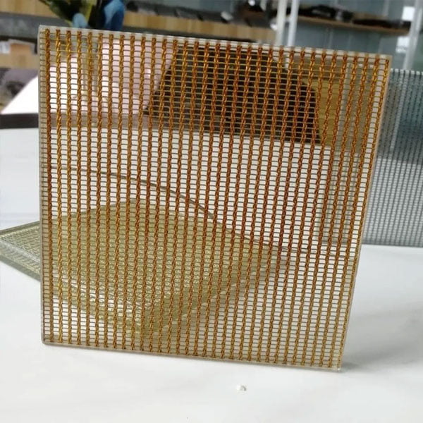 Brass Ginning Knitted Wire Mesh