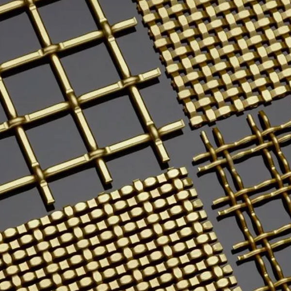 Brass Reverse Dutch Weave Wire Mesh