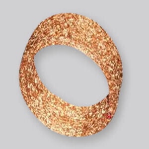 Bronze Compressed Knitted Wire Mesh