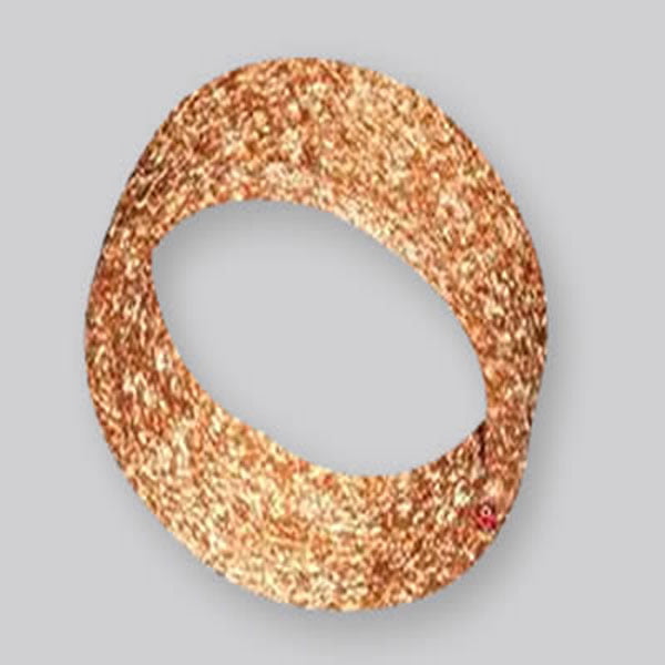 Bronze Compressed Knitted Wire Mesh