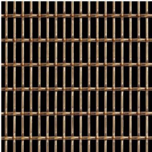 Bronze Rectangular Wire Mesh