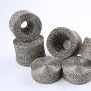 Column Shape Compressed Knitted Wire Mesh