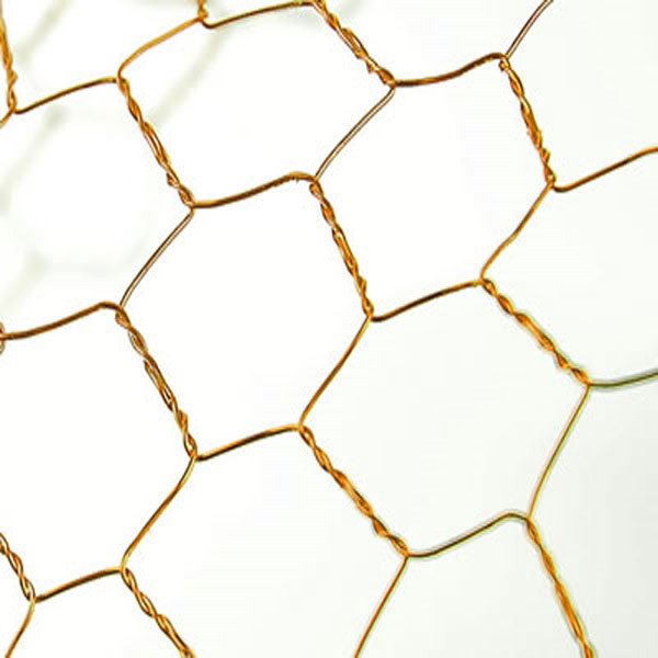 Copper Hexagonal Wire Mesh