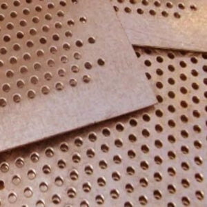 Copper Round Hole Perforated Sheets