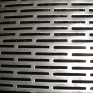 Mild Steel Slot Hole Perforated Sheets