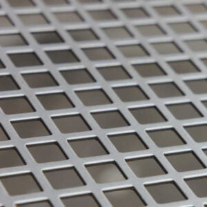 Mild Steel Square Hole Perforated Sheets