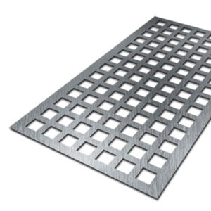 Monel Square Hole Perforated Sheets