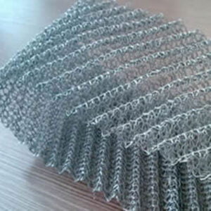 Nickel Ginning Knitted Wire Mesh