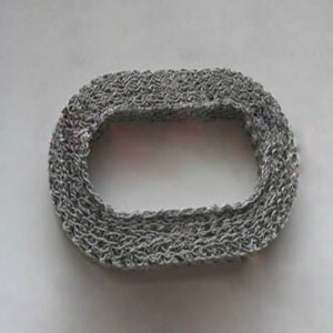 Oval Shape Compressed Knitted Wire Mesh