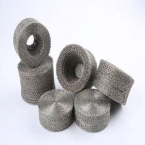 Round Shape Compressed Knitted Wire Mesh