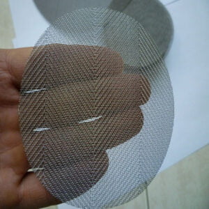 Tungsten Circular Wire Mesh