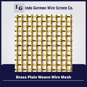 Brass Plain Weave Wire Mesh