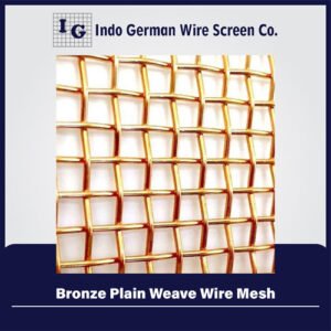 Bronze Plain Weave Wire Mesh