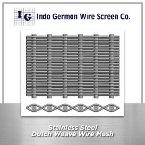 Stainless Steel Dutch Weave Wire Mesh
